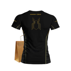 Spiderman Tom Holland Negro - dorado